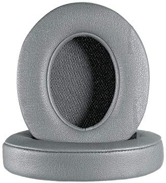 Replacement Earpads Ear Pad Cushion Cover Compatible with Beats by Dr.Dre Studio 2.0 B0500 B0501 Wired/Wireless & Studio 3.0 Over-Ear Headphones (Grey)