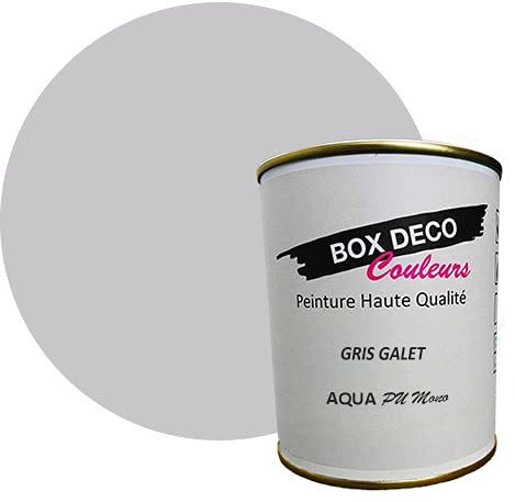 Pintura para muebles de cocina y baño a base de laca de poliuretano, aspecto satinado, Aqua PU Mono, 750 ml/7,5 m2.