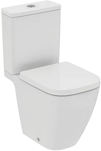 Ideal Standard - i.life S, WC a terra per cassetta distanziato RimLS+, Bianco
