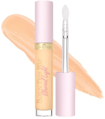 Too Faced Born This Way Ethereal Light Illuminating Smoothing Concealer | With Hyaluronic Acid, Conceals + Brightens Dark Circles, Non-Creasing + Waterproof, 0.16 Fl Oz, Graham Cracker