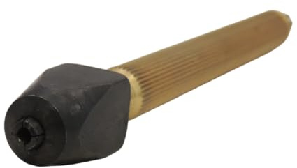 KD89 Mandril de latón con dos pinzas de bloqueo atornillado para relojería, joyería, bricolaje, fabricación francesa, longitud y apertura a elegir