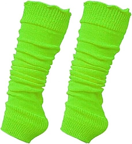 ANZEE Leg Warmers for Kids Stay Warm and Stylish, Kids's Knitted Ankle Warmers 80s Party Dance Sports Yoga Accessories & Ice Skating