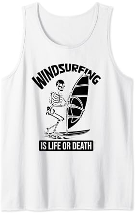 Windsurfen Skelett Surfbrett - Windsurf Windsurfer Tank Top