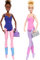 Barbie Ballet Room Set Age 3+ with 2 Dolls & 9 Accessories, Blonde & Brunette Ballerina Fashion Dolls with Extra Outfit & Dance-Themed Pieces, HXC37
