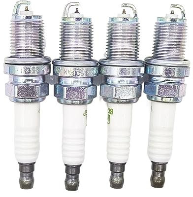 KFJFDHES 4 Stück BKR5EGP 7090 Platin-Zündkerze, kompatibel mit Toyota Bentley Hyundai Kia Acura Mazda Mitsubishi Infiniti Isuzu Suzuki Zündkerze Solides Terminal