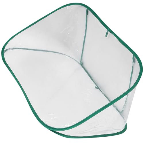 Happyyami Mini Copertura da Giardino Copertura Serra Trasparente Copertura per Piante Arredamento della casa pianta Artificiale rifugio per Piante da Giardino Strumento di Giardinaggio