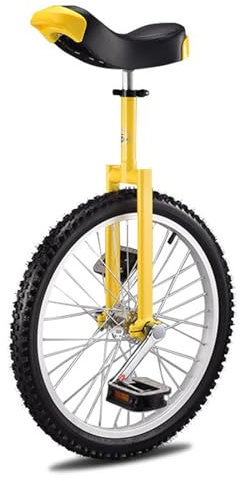 Erwachsene Einrad 16/18/20 Zoll Rad Balance Exercise Fun Bike - Verstellbarer Sitz 150kg Kapazität - Perfekt für Zirkus Performance und Fitness Scooter