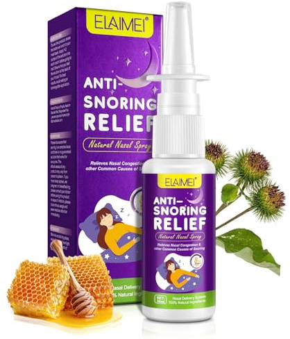 Somnr Snoring Aids for Men & Women, Natural Herbal Anti Snoring Spray | Effective Sleep Aid Snore Reduction, Improves Airflow, Anti Snoring Devices for Better Breathing Relief, 8 hrs Prolonged