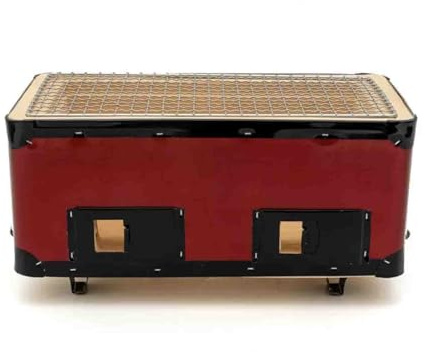 Barbecue japonais en argile au charbon de bois, four à barbecue portable pour cuisine coréenne authentique