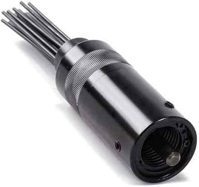Outil pneumatique professionnel pour enlever la rouille sur les surfaces incurvées, avec 19 aiguilles, à visser pour une utilisation UW-AH190P AH250P, marteau pneumatique, dépoussiérant de peinture
