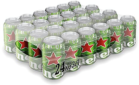 Heineken Cerveza Lager, 24 x 330ml