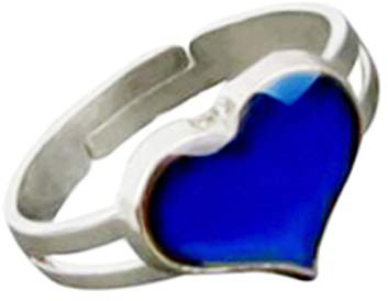 OSALAD Schmetterling Herz Stern Stimmung Ring Farbe Änderung Einstellbar Emotion Fühle Wechselbare Temperaturring Schmuck Für Kinder Geburtstag Großhandel