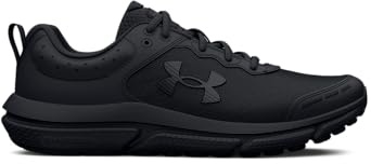 Under Armour UA BGS Assert 10, Sneaker, pojkar, Black/Black/Black, 36.5 EU