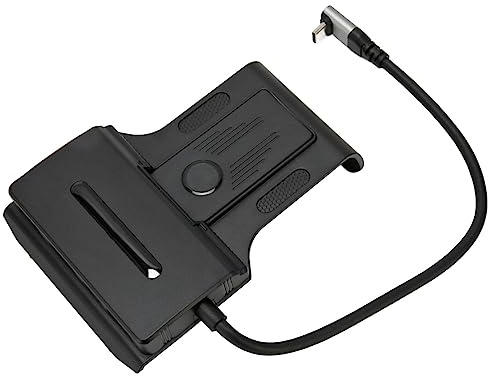 Fockety 5-in-1 Steam Deck Dock with HDMI 2.0, USB3.0, 2xUSB2.0, Black