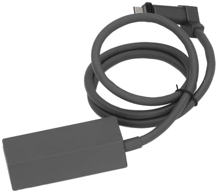 Ethernet Adapter for V2, 1200Mbps Rectangle Dish Antenna Satellite USB Internet Network Powerline Kit with Wall Mount Bracket for V2, 1m/3.3ft Cable