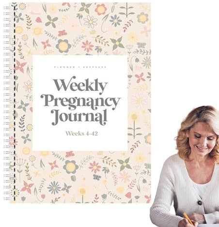 Das Schwangerschaftstagebuch, Schwangerschaftsplaner | Schwangerschaftstagebuch - Schwangerschafts-Tagebuch, Erinnerungsbuch, Kalender für werdende Mütter, Schwangerschafts-Wochen-Monats-Organizer zum