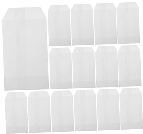iplusmile Sachets En Papier Plat - 100 Sachets En Papier Cristal Grand Format Parfaits Pour La Pâtisserie Les Bonbons Lartisanat Les De Fête Et Lemballage