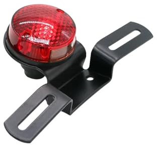 Hintere Halterung Motorrad Rot Hinten Schwanz Bremse Stop Licht Lampe Kennzeichen Halterung Für H&Arley Für S&uzuki