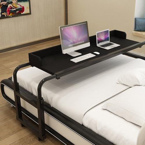 Höj- Och Sänkbart Bord, Fällbart Bord Laptopbord För Soffa Tv Middagsbord Konst Skrivbord Bärbart Skrivbord Hopfällbart Laptopbord Soffbord Justerbart Laptopbord(Color:Svart+)