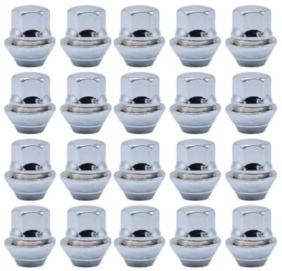 écrou jante Compatible avec Ford pour Kuga 2008 2009 2010 2011 2012 M12 x 1,5 écrous de roue boulon goujon pneu écrou hélicoïdal