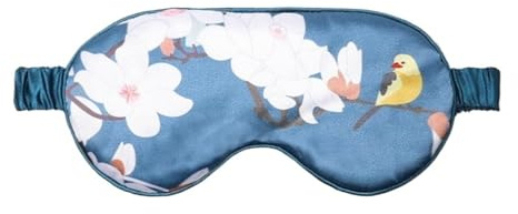 The Sleep Eye Mask is Smooth, Relaxing During Travel and Breathable at Night(Blue Rhododendron)