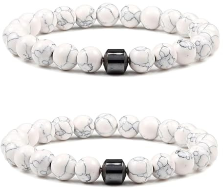 Nzoike 2pieza Pulsera para dejar de fumar para mujeres y hombres, pulsera antitabaquismo, pulseras para la ansiedad, ayuda a aliviar la frustración e irritabilidad