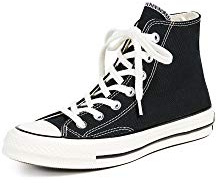 Converse Mädchen Chuck Taylor 70 Hi Sneakers, Schwarz, 36.5 EU