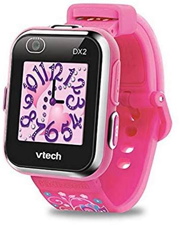 VTech - KidiZoom SmartWatch DX2 Rose, Montre Digitale Enfant, Photo, Selfie, Vidéo, Écran Tactile Vertical, Jouet High-Tech, Cadeau Enfant et Ado de 5 Ans à 13 Ans - Contenu en Français