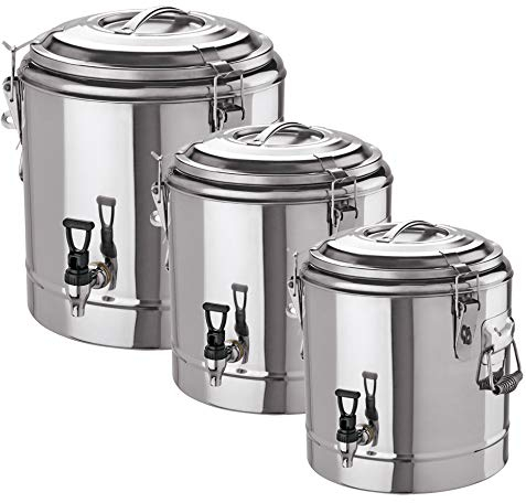 GVK ECO Doppelwandiger Thermogetränkebehälter 22 Liter Edelstahl