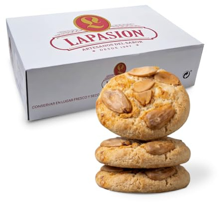 LAPASION - Galletas con almendras |Individuales | Frutos secos |2.5Kg