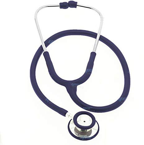 YNR Pro Double Tête Emt Stéthoscope Gp Docteur Infirmière Vét Médical Etudiant Santé Ce - Bleu