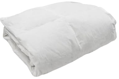 KLULK Piumino D'oca Dolomiti Singolo, Imbottitura 100% Piumino Naturale Argentato, Fodera 100% Cotone, Misure 155 x 200 cm