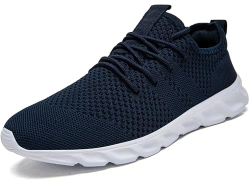 QIJGS Scarpe da ginnastica da donna, scarpe da corsa, scarpe per il tempo libero, traspiranti, L blu., 39 EU