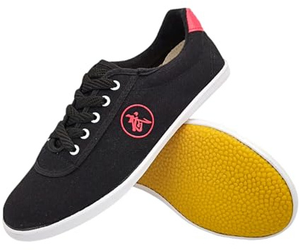 ForceRoute Taichi Wushu Kung Fu Shoes,Martial Arts Taichi Shoes,Canvas Martial Taichi Shoes,Anti-Slip,Soft And Wear Resistant,Breathable,For Gym,Trainers,Kung Fu,Taichi,Martial Arts,Sport