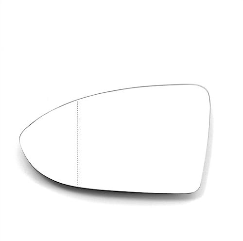 DZWDY Türspiegelglas Außenspiegel Kompatibel mit VW für Golf 7 MK7 MK7.5 GTI GTD 2012–2021 2016 2017 2018 2019 für Touran 5T Auto Links rechts Rückspiegel Seitenflügel langlebiges Spiegelglas(Left)