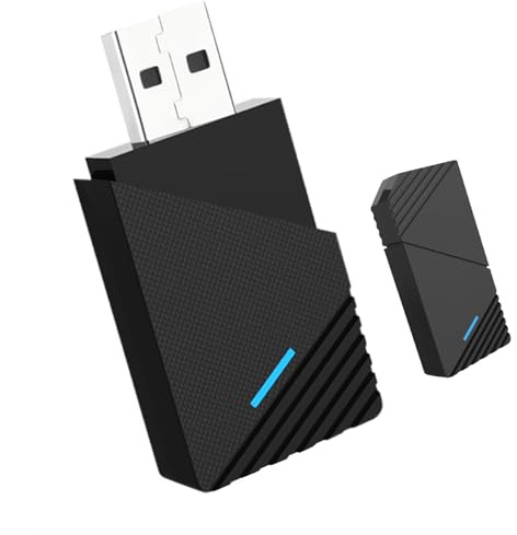 CarPlay Wireless Adapter - Wireless CarPlay Dongle Converts Wired to Wireless - Car Play Wireless Adapter Plug and Play Suitable for Cars with Wired Carplay and Compatible with iphone iOS 12+