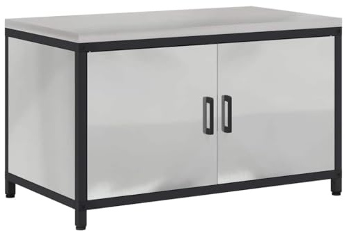 vidaXL Wardrobe: Modern, adjustable storage for the home or garden. A super practical cabinet!