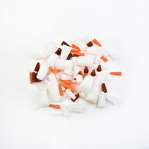 100 pièces en silicone haute température pour masquage en poudre et plus encore
