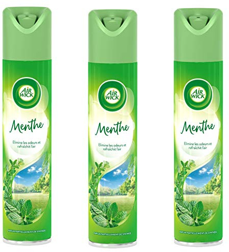 Air Wick Aerosol 4 in 1 Minze, 3 Stück