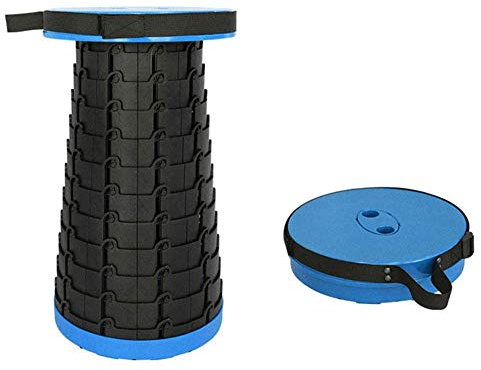 Benebomo Faltbarer hocker Höhenverstellbarer Teleskopstuhl Tragbarer Klappstuhl Klappstuhl für den Außenbereich Wandern Camping