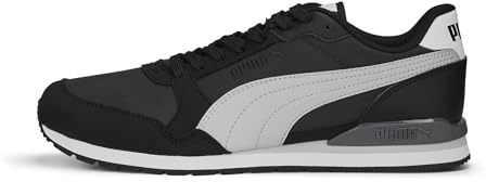 PUMA Herr St Runner V3 Nl Sneaker, Platt mörkgrå cool ljusgrå Puma svart, 40.5 EU