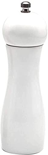 Céramique Tone 6 Pouces Moulin à Poivre Moulin à Sel Chili Épice Maïs Moulin Porcelaine Moulin à Poudre Cuisine Outil Accessoires-r_Blanc Sel Moulin à Sel Moulins à Sel et à Poivre (Blanc R.)