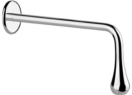 Gessi Goccia bec mural pour lavabo, avec 1/2 raccordement pour mitigeur monocommande ou capteur séparé, saillie 200 mm, 33715147, 33715147, Colorazione: Cromo spazzolato