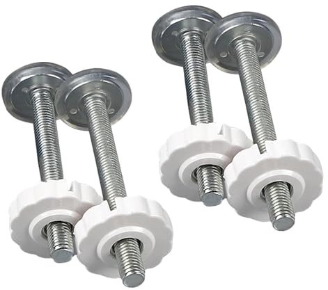 Druckmontierte Babygitter, Gewindespindelstangen, M10 druckmontierte Bolzen-Set, Spindelschrauben-Set, Babygitter, Treppen, Druckbefestigung, Schrauben-Set für Baby- und Haustierschutztore