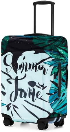 Adorila Resebagage skydd resväska skydd passar 71–91 cm bagage, tvättbara resväska skydd för bagage, bagageskydd TSA-godkänd (XL, stil), stil, XL, Stil, XL