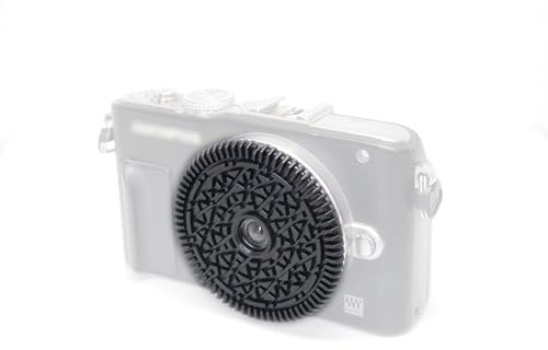 25mm F10 Free Focus Pancake Lens for M43 Mount Compatible with Olympus and Panasonic Micro Four Thirds MFT Mount Cameras and BMPCC...