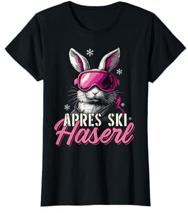 Apres Ski Haserl Skihaserl Skifahrerin Party Crew Damen T-Shirt