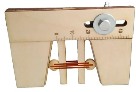 Warmhm Strumento Leggero in Legno per Modellismo Navale Legno, Attrezzo di Ormeggio per Modellismo di Barche a Vela Scala Espositiva
