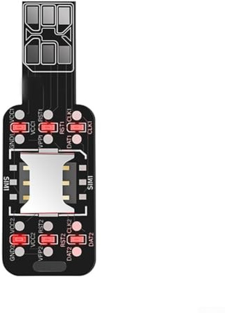 Zilimontt SIM Signal Detector for Mobile Phone Dual Card Tester | Fast Signal Detection & Route Short Circuit Tool | Compatible with Dual SIM Devices, 49.6x16x4.3mm