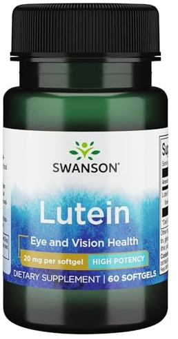 Swanson Lutein, 20mg - 60 softgels